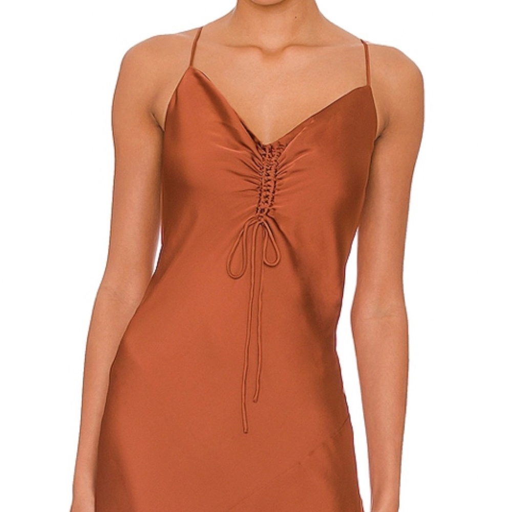 All Saints Alexia Dress (Bronze)